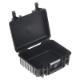 OUTDOOR kuffert i sort med skum polstring 250x175x95 mm Volume 4,1 L Model: 1000/B/SI